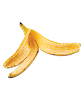 Banana peel - beware of fraud